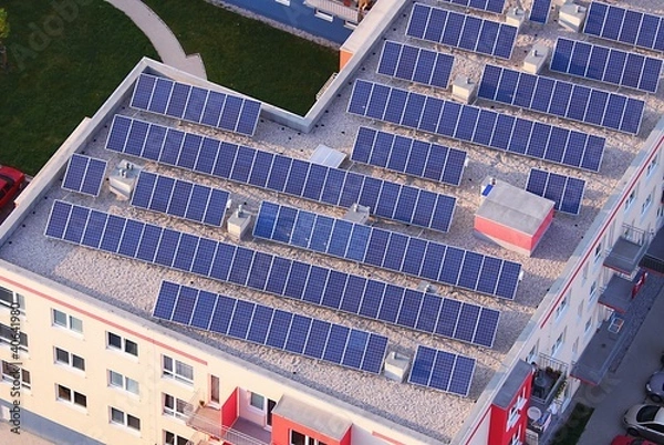 Fototapeta solar panels