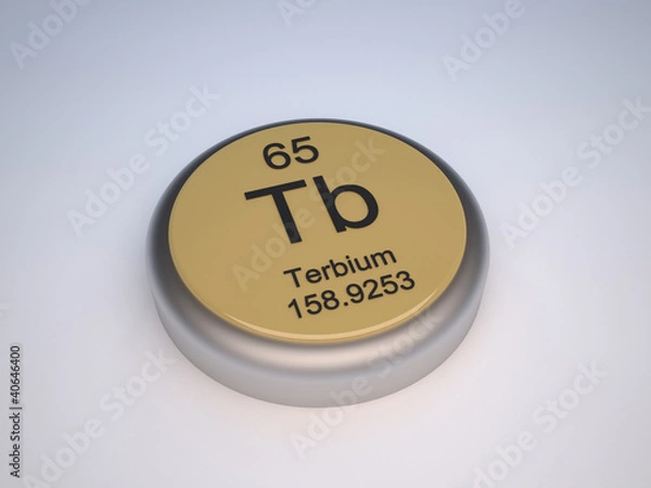 Fototapeta Terbium capsule