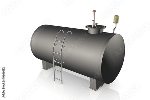 Fototapeta Dieseltank