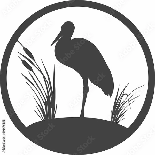 Fototapeta bird icon