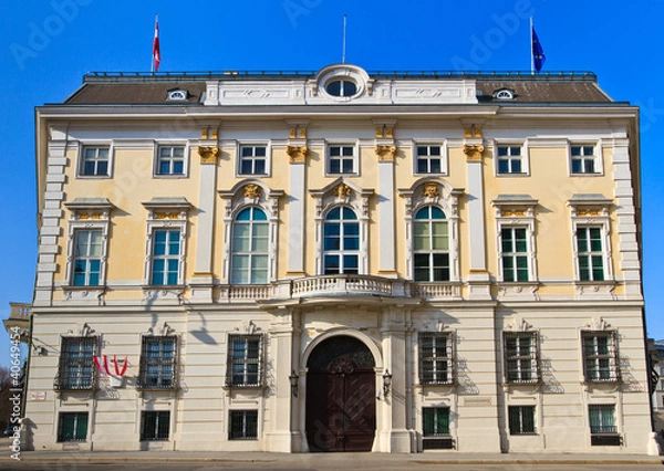 Obraz Office of the federal chancellor of Austria in Vienna