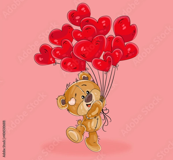 Obraz bear with balls