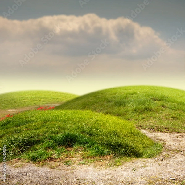 Obraz Three Grass Hills