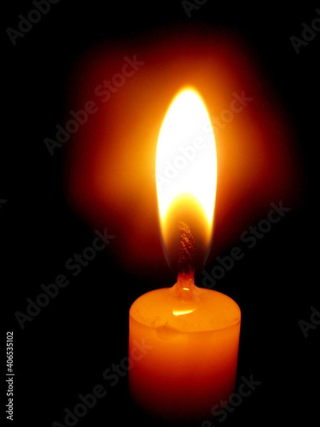 Obraz candle in the dark