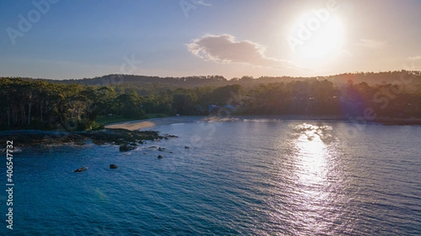 Obraz Sunday sunset at the beach