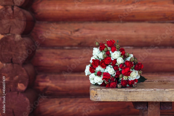 Obraz beautiful wedding bouquet