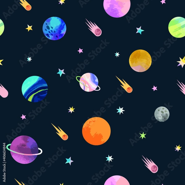 Obraz Planet pattern
