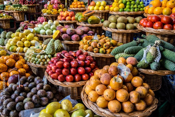 Obraz fruits and vegetables