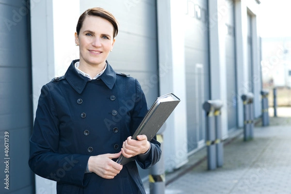 Obraz Logistic manager