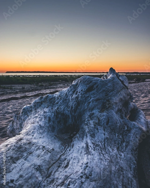 Obraz Coucher de soleil sur royan