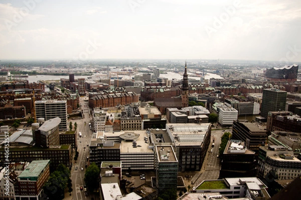 Obraz Hamburg von oben