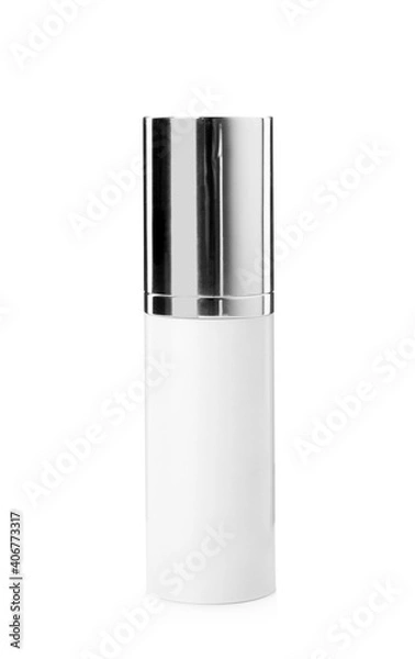 Obraz Bottle of luxury cosmetic product isolated on white
