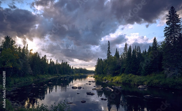 Fototapeta miramichi river