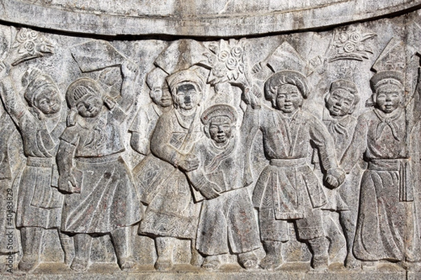 Obraz monument in Sapa