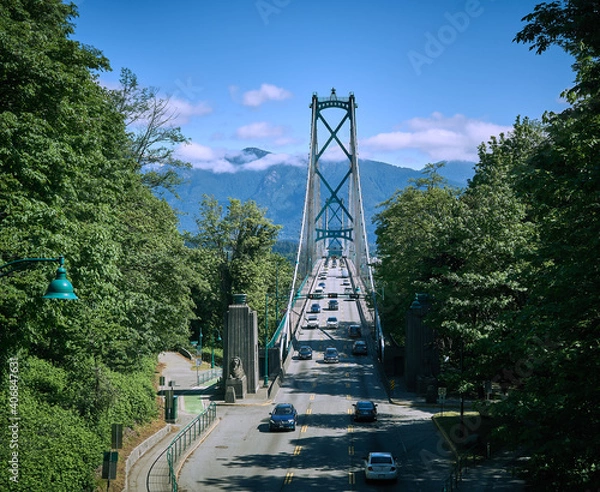 Fototapeta lions gate bridge