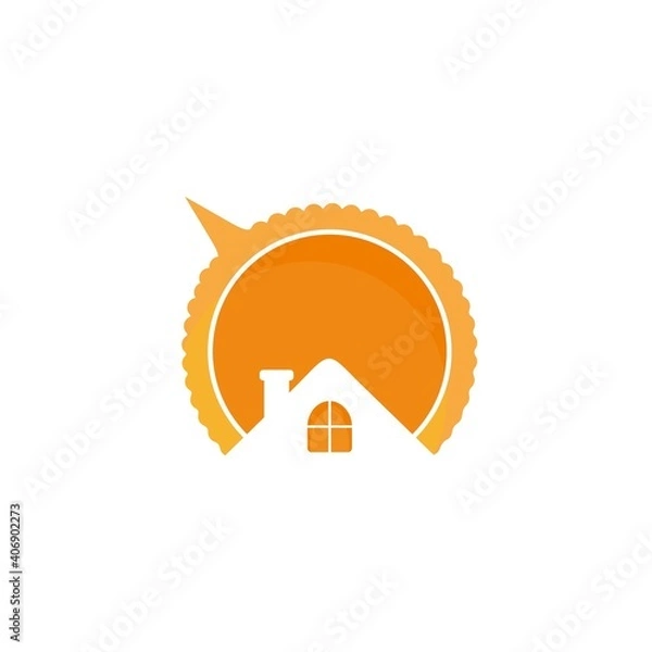 Obraz house logo vector
