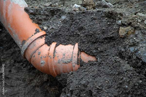 Fototapeta Détails d'un chantier