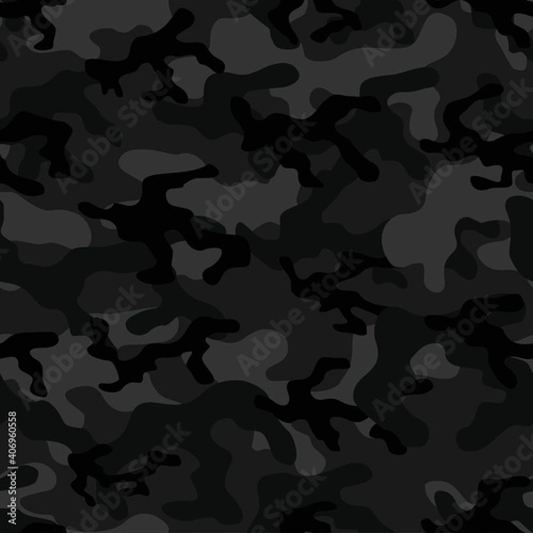 Fototapeta Camouflage background. Seamless pattern vector.