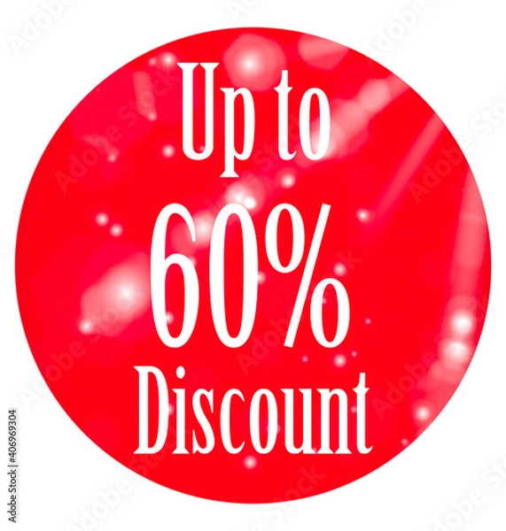 Fototapeta discount label