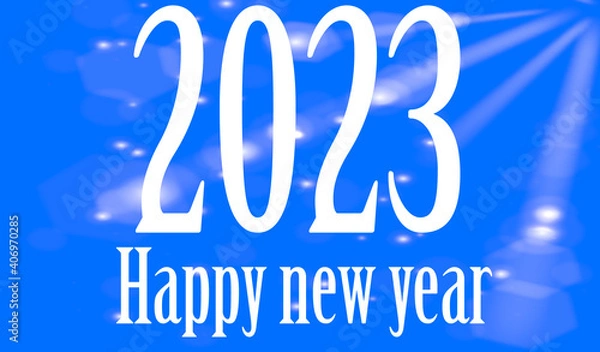 Obraz Happy new year 2023