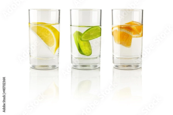 Obraz fruit in a glass of water