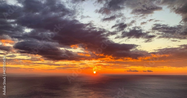 Obraz sunset on the beach