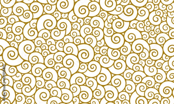 Fototapeta Seamless pattern in oriental style, chinese background.