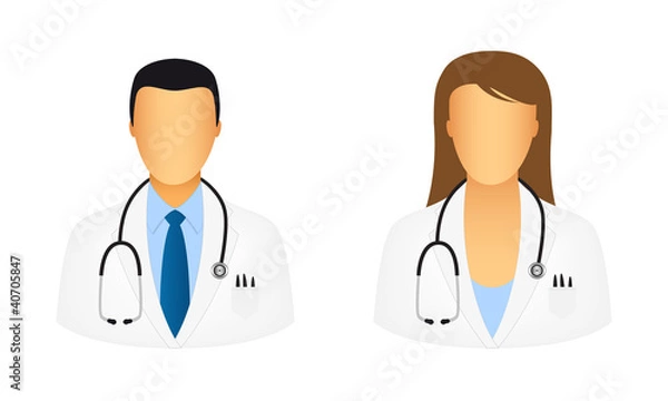 Obraz Doctor icons