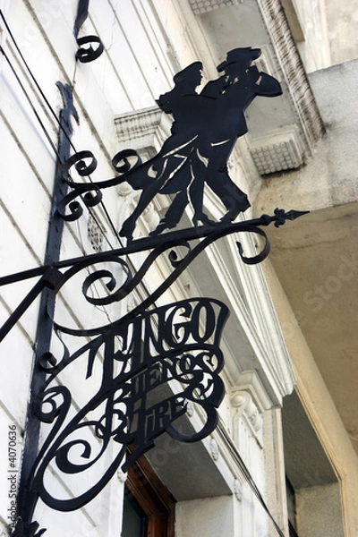 Fototapeta Tango à bueno air