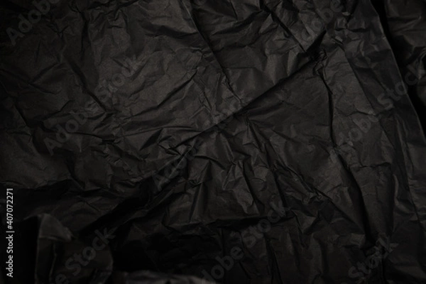 Obraz black paper texture backdrop, macro, copy space, vertical and horizontal