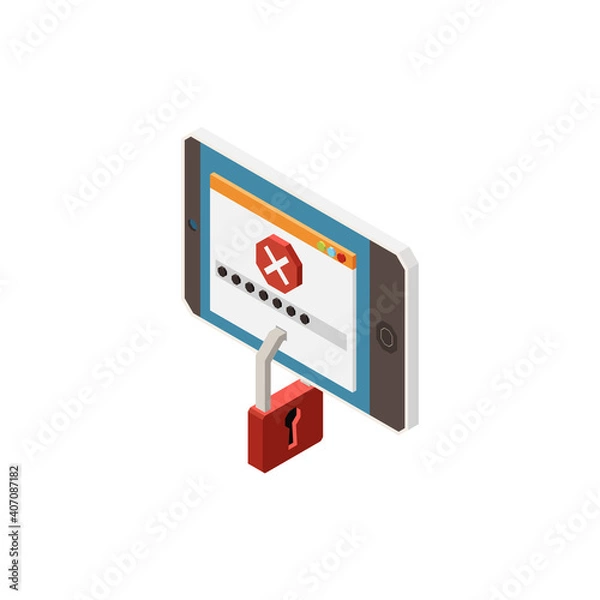 Fototapeta Digital Control Icon