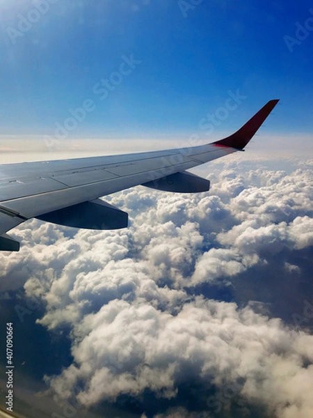 Obraz view from airplane window