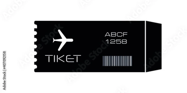 Obraz ticket - coupon icon vector