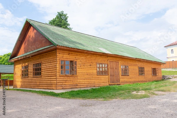 Fototapeta The Nile Desert. The monastery of the Nilo - Stolobenskaya Pustyn. Tver region. 