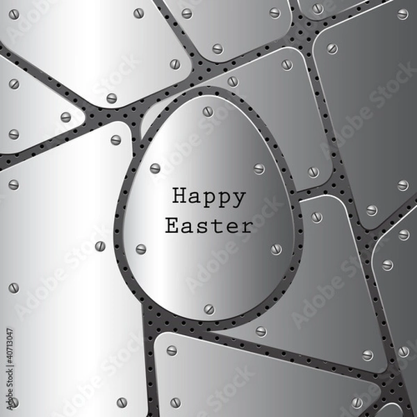 Obraz Easter egg background