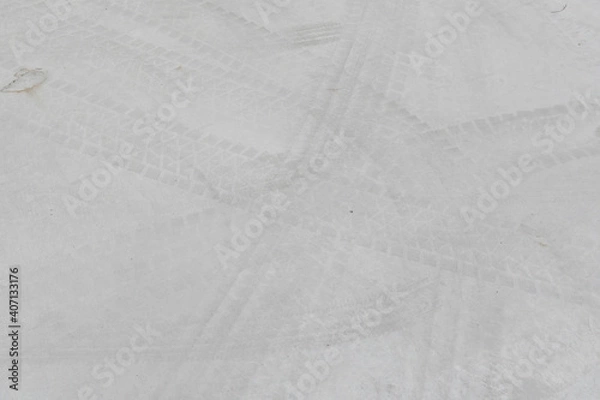 Fototapeta タイヤ痕