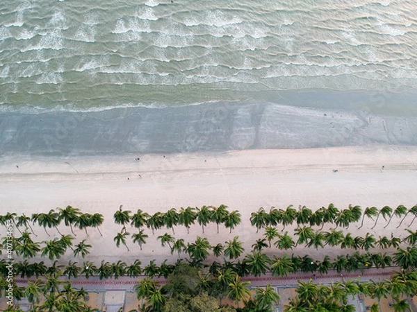 Obraz beach drone