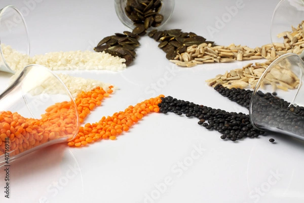 Obraz Seeds star with glasses