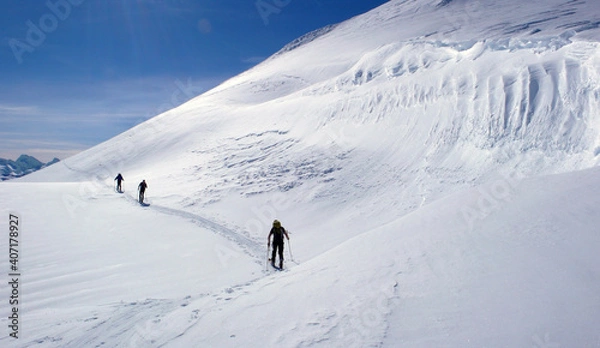 Obraz Attention aux avalanches