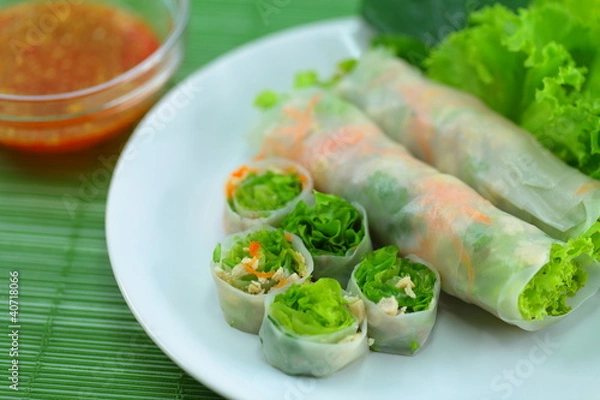 Obraz Vietnamese food.