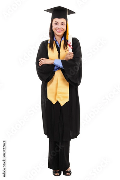 Obraz Female graduate