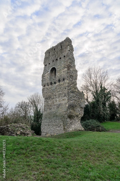 Obraz Ruined castle tower 