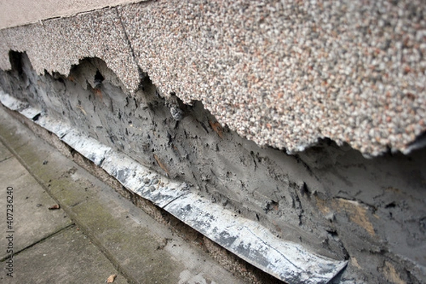 Fototapeta Solution for waterproofing and drainage problems