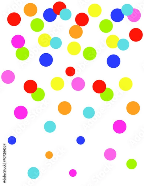 Fototapeta background with colorful bubbles