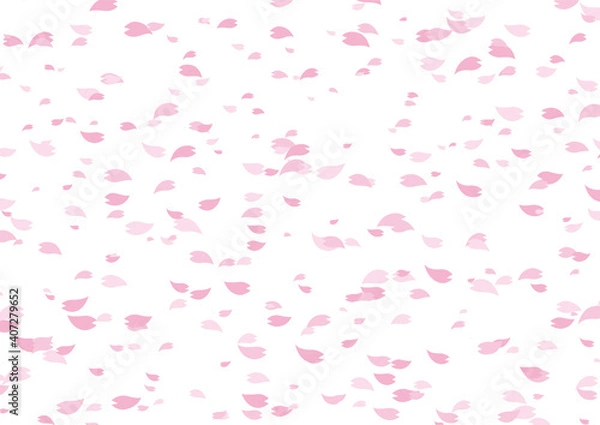 Fototapeta 桜の背景素材イラスト