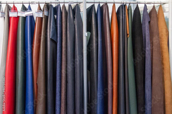 Obraz Large sheets of leather