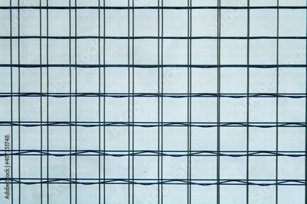 Obraz blue glass building