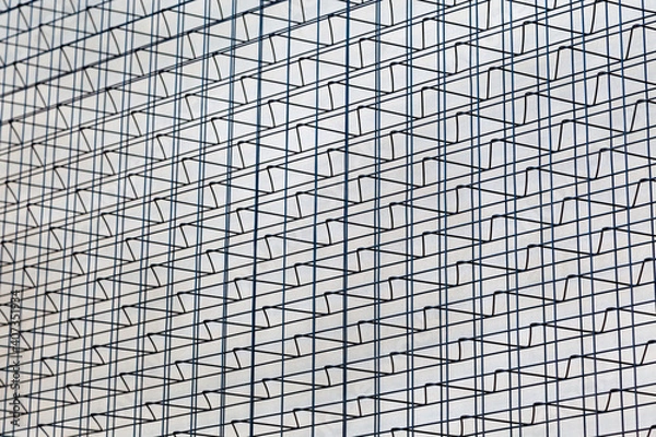 Obraz metal grid background