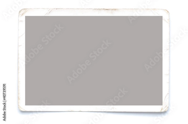 Obraz stary obraz na białym tle