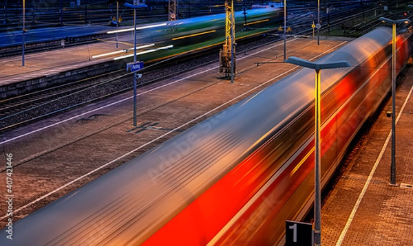 Obraz Bahnhof Plattling